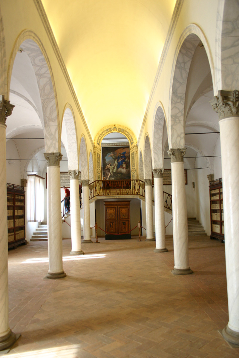 La Biblioteca monumentale dopo il restauro